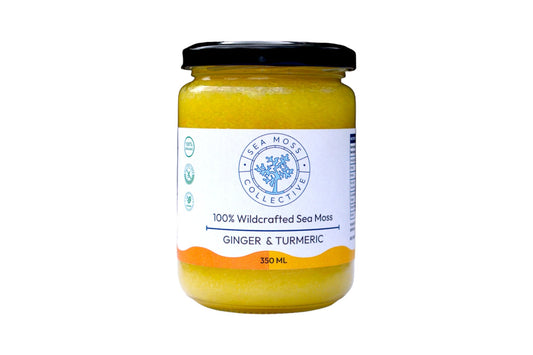 Sea Moss Collective - Sea Moss Gel - Ginger & Turmeric (350ml)