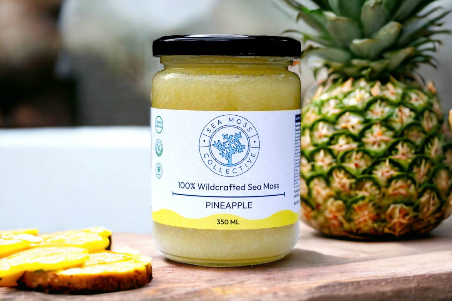 Sea Moss Collective - Sea Moss Gel - Pineapple (350ml)